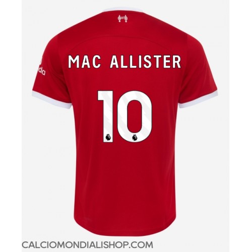 Maglie da calcio Liverpool Alexis Mac Allister #10 Prima Maglia 2023-24 Manica Corta